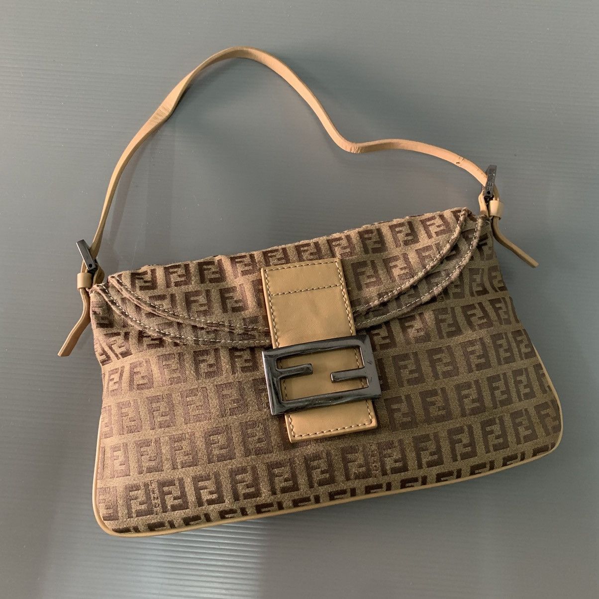 Fendi Fendi Zucchino Pochette Handbag Size ONE SIZE - 13 Thumbnail