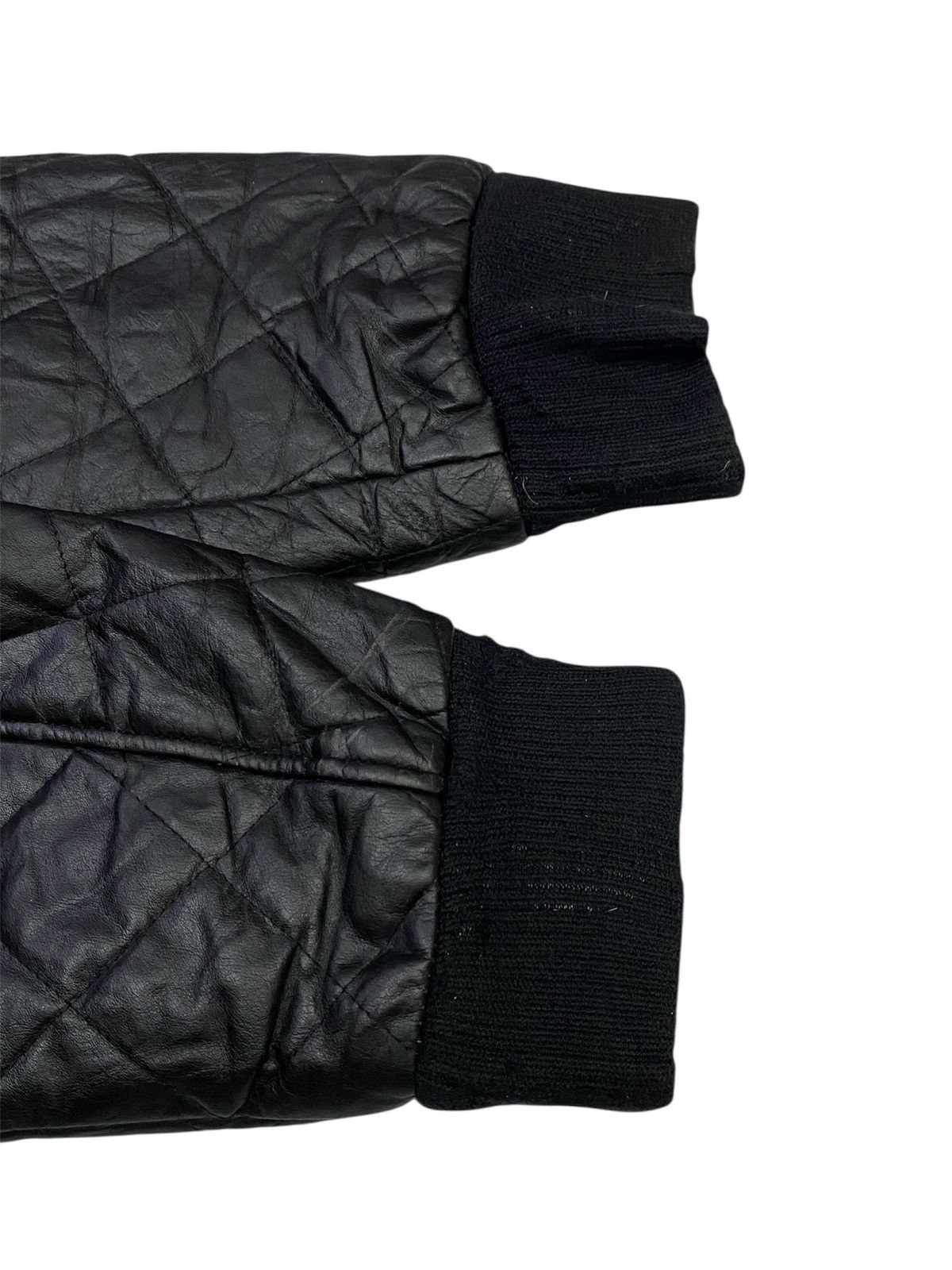 Schott Vintage 90s Schott NYC Leather Aviator Bomber Jacket Size US L / EU 52-54 / 3 - 21 Thumbnail