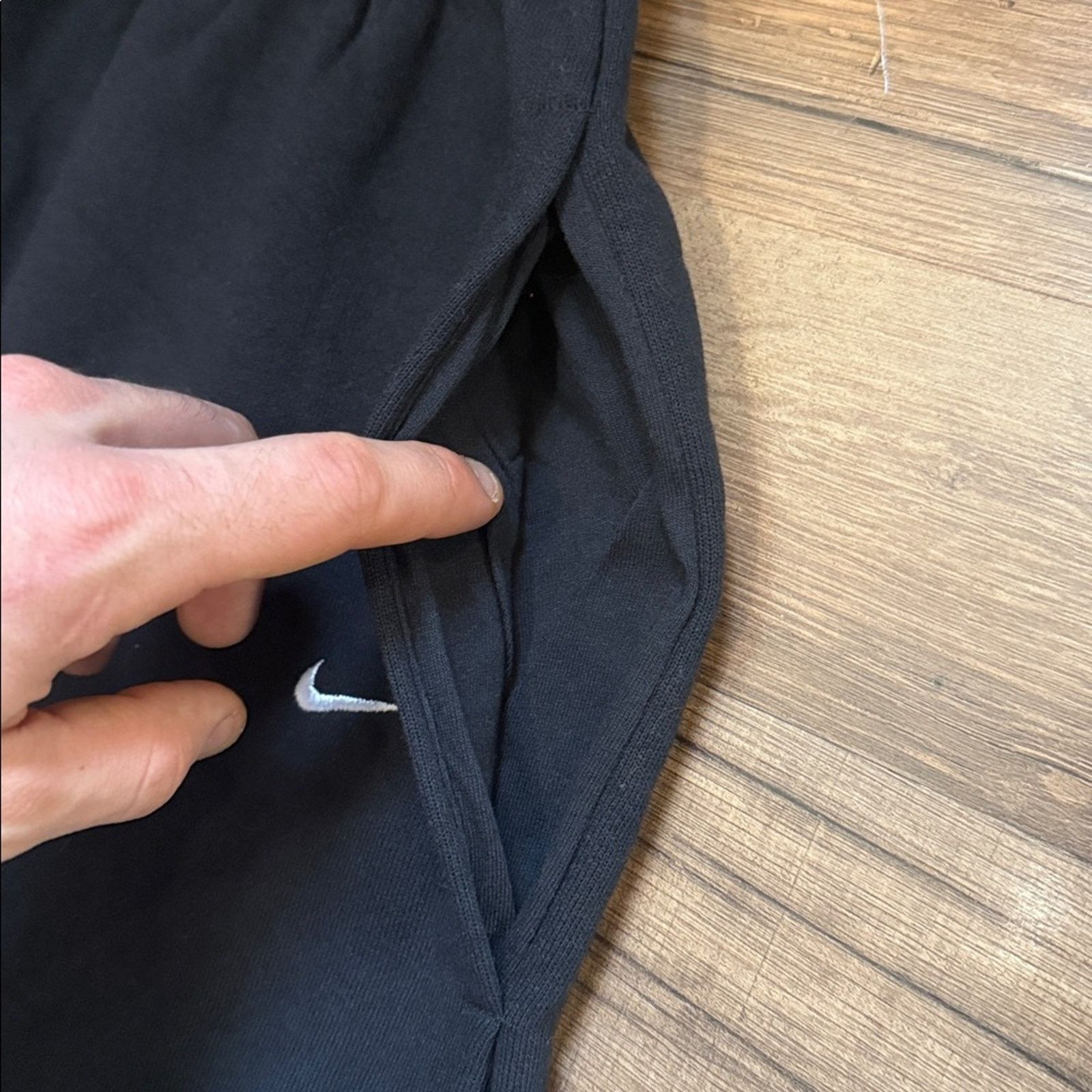 Nike 90s Nike Solo Swoosh Jogger Sweatpants Size US 28 / EU 44 - 3 Thumbnail
