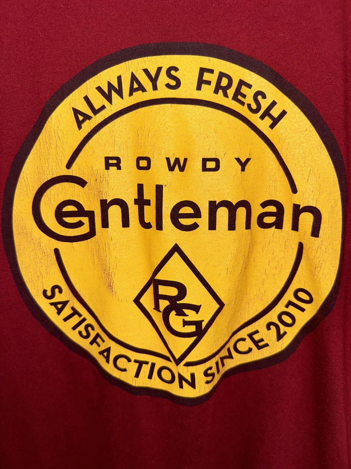 Other Rowdy Gentleman Maroon T-Shirt Size US M / EU 48-50 / 2 - 3 Thumbnail