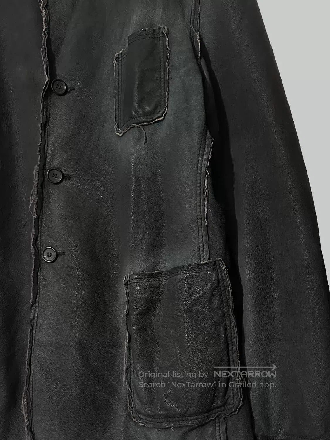 Comme des Garcons Comme des Garcons Vintage Leather Jacket. Size US M / EU 48-50 / 2 - 3 Thumbnail