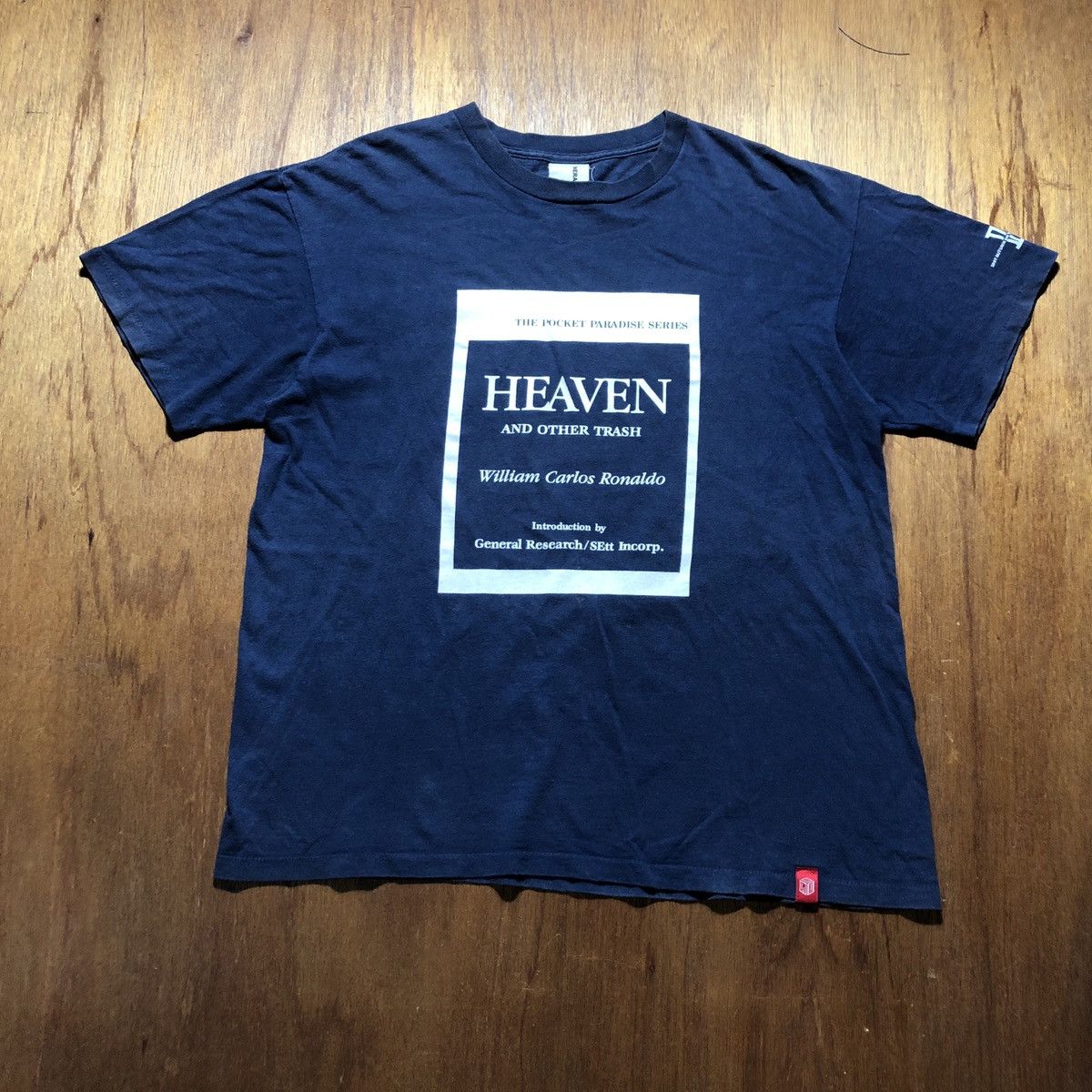 General Research × Japanese Brand × Mountain Research VINTAGE GENERAL RESEACRH “HEAVEN AND OTHER TRASH” Size US XL / EU 56 / 4 - 1 Thumbnail