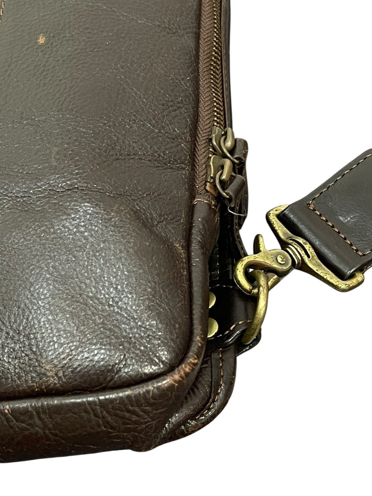 Genuine Leather Full Leather Chelica Cross Body Bag 6🟩 Size ONE SIZE - 7 Thumbnail