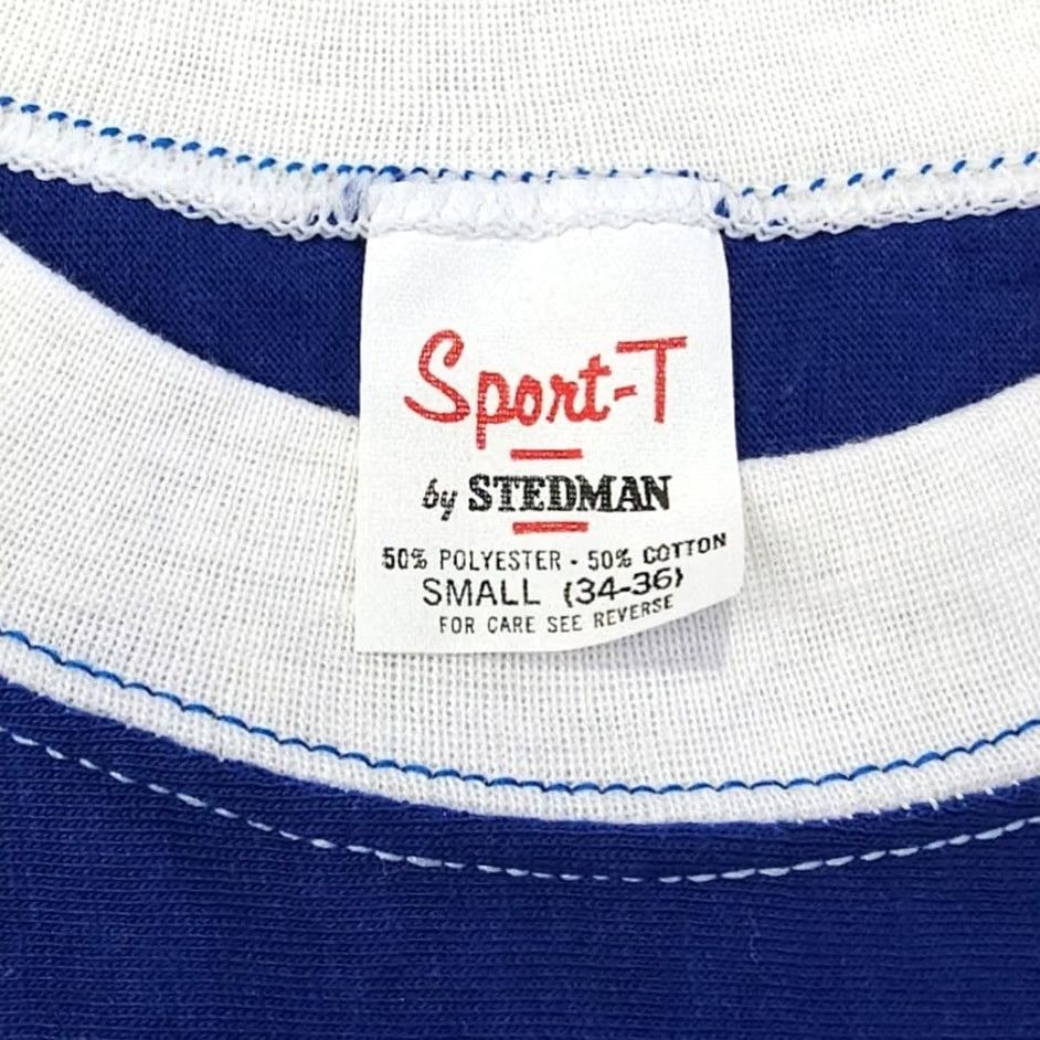 Vintage VINTAGE MEL Long Beach T Shirt Mens Size S Blue 80s Ringer Tee Made In USA NEW Size US S / EU 44-46 / 1 - 7 Thumbnail