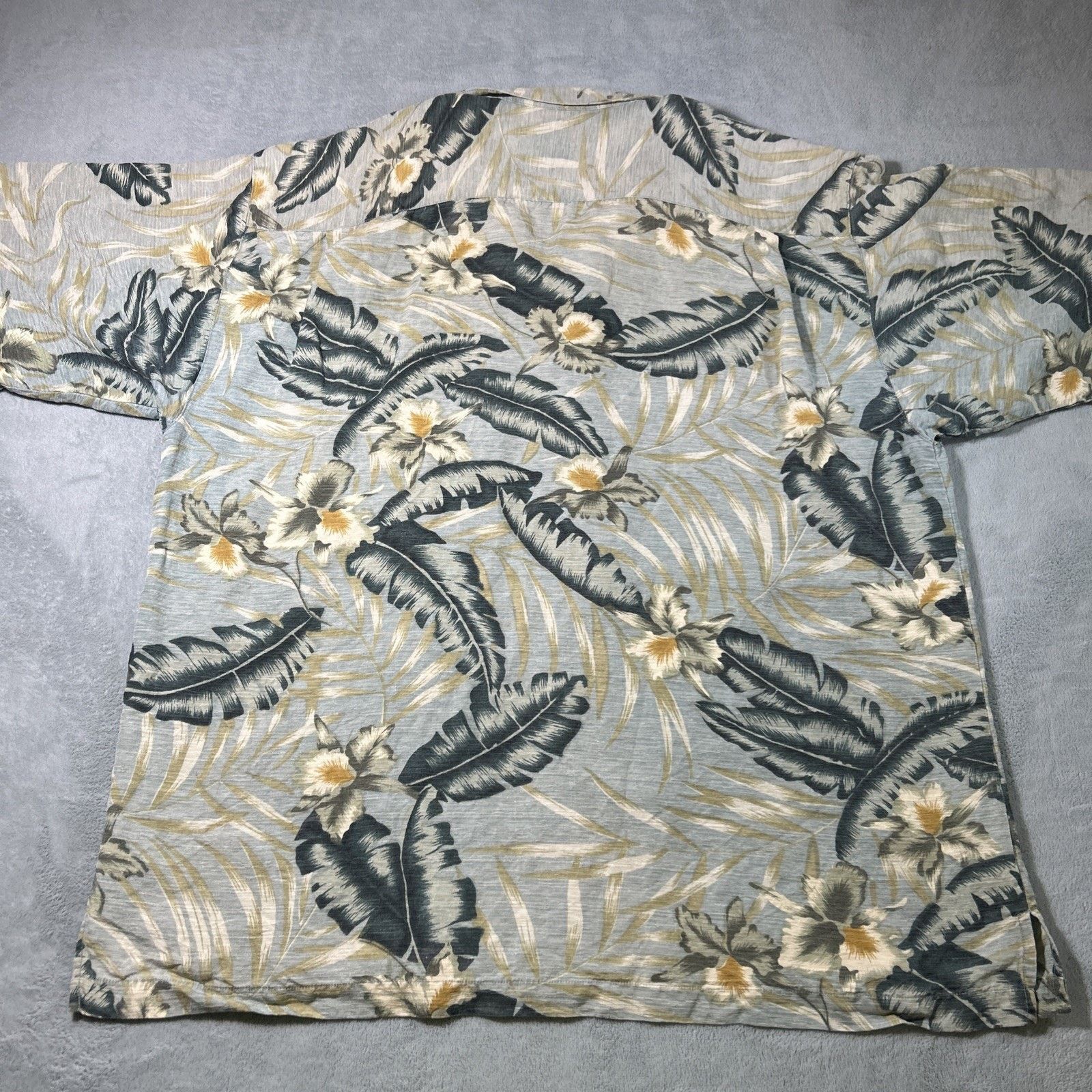 Tommy Bahama Tommy Bahama 70s Hawaiian Loop Collar Silk Linen Shirt XL Size US XL / EU 56 / 4 - 2 Thumbnail