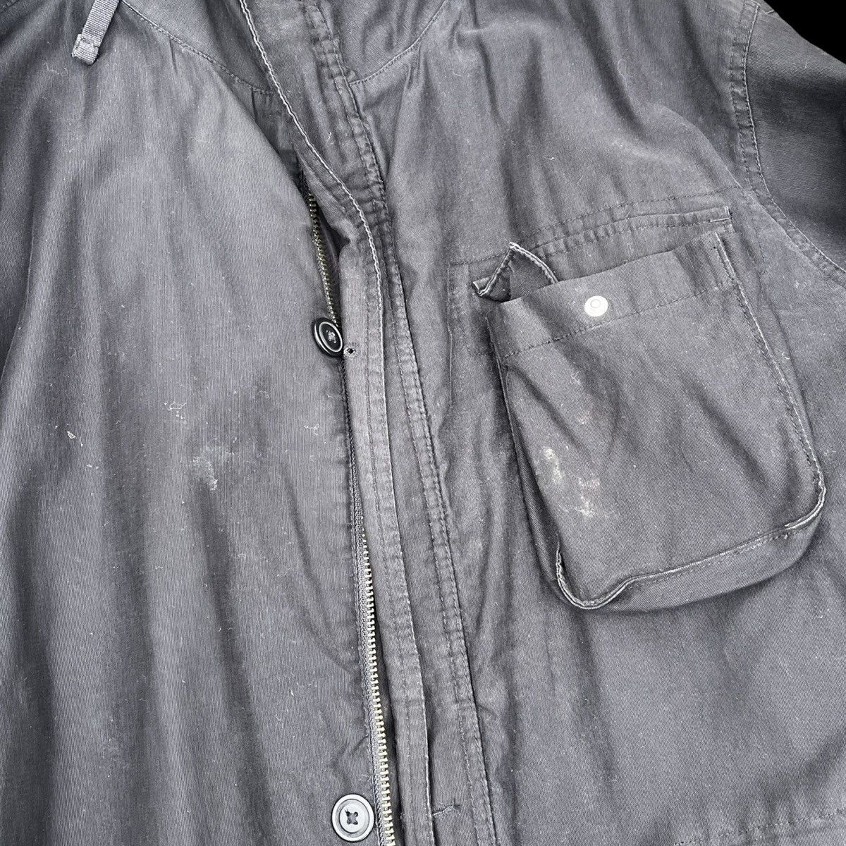 Other Vintage Old Navy Multi Pocket Size XL Trench Coat Hooded Y2K Size US XL / EU 56 / 4 - 3 Thumbnail