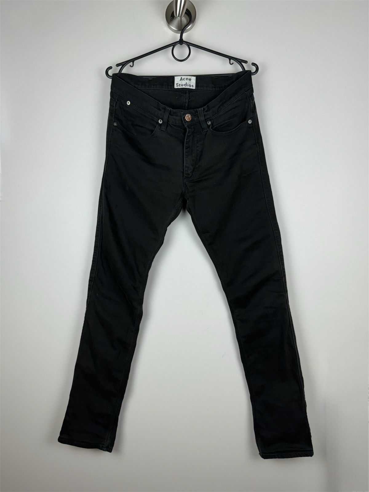 Black jeans Acne Studios original streetwear casual item