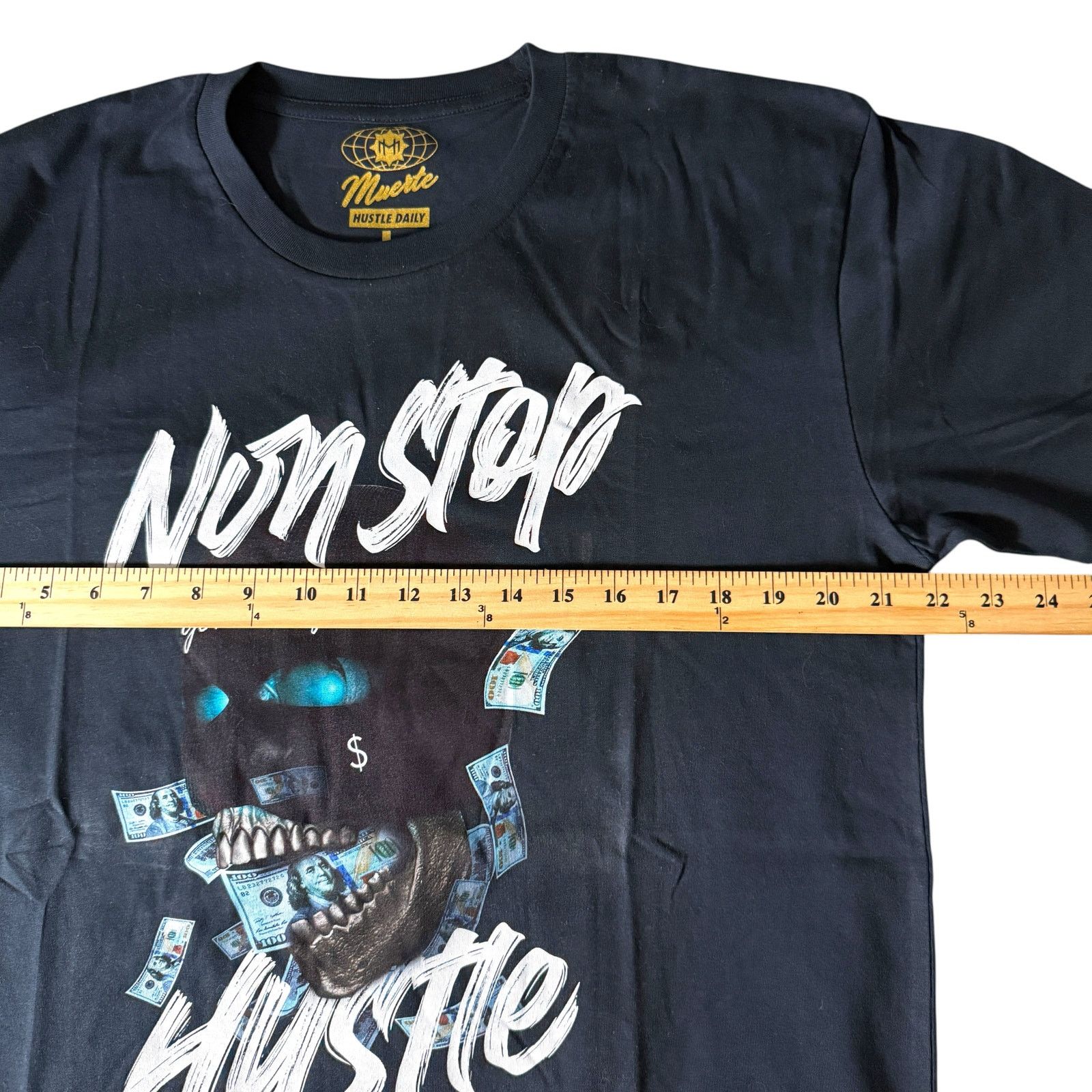 Other Hastamuerte Never Stop Hustling T-shirt Men’s L - Streetwear Size US L / EU 52-54 / 3 - 11 Thumbnail