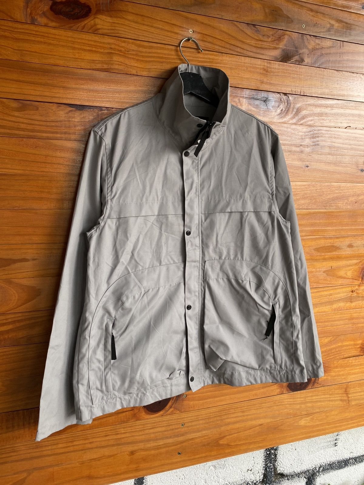 BIGI Radmess Men’s Grey Utility Jacket – Japanese Brand – Size L Size US L / EU 52-54 / 3 - 5 Thumbnail