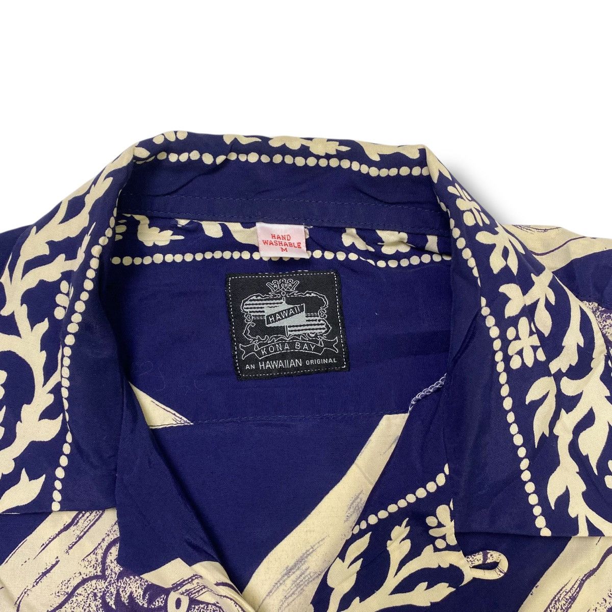 Designer hawaiian konabay loop collar shirt Size US M / EU 48-50 / 2 - 5 Thumbnail