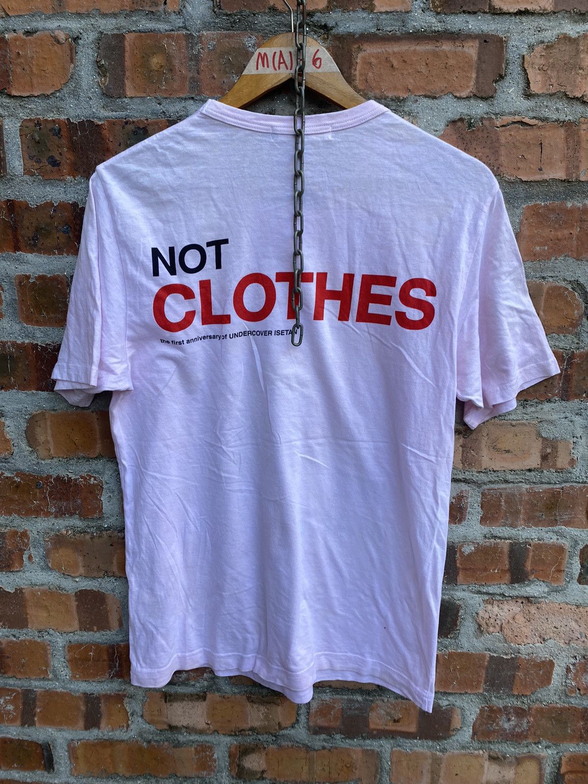 Undercover 2008 Undercover Bold Graphic poem tee Size US M / EU 48-50 / 2 - 6 Thumbnail