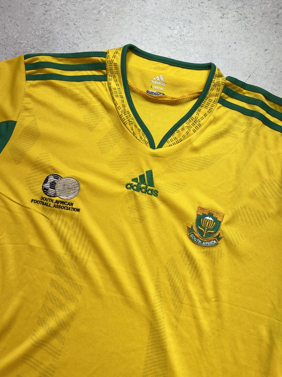 Adidas Adidas South Africa National Soccer Team Jersey Size Large Size US L / EU 52-54 / 3 - 2 Thumbnail