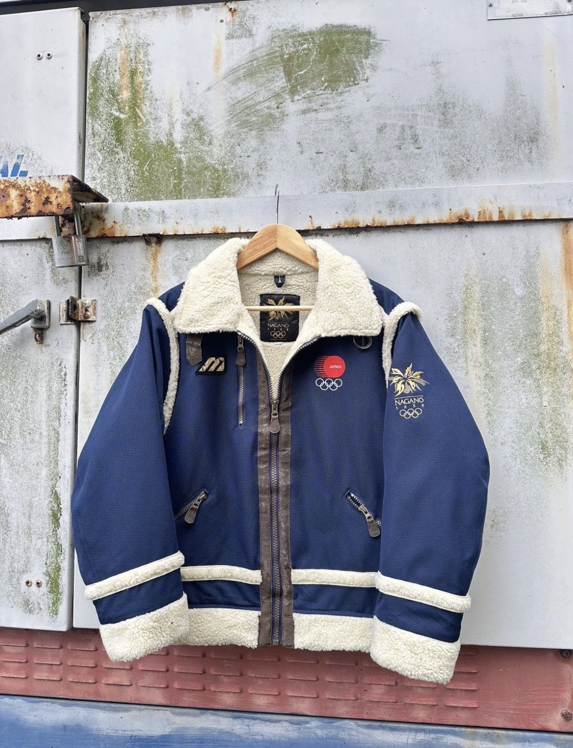 Vintage Vintage Mizuno 1998 Nagano Winter Olympic Japan Team Jacket Size US S / EU 44-46 / 1 - 2 Thumbnail
