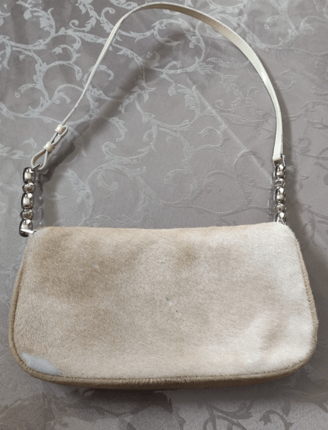 Christian Dior Monsieur × Dior Dior Bag Malice Saddle Shoulder Hodo Fur Leather 90s EX0031 Size ONE SIZE - 12 Thumbnail