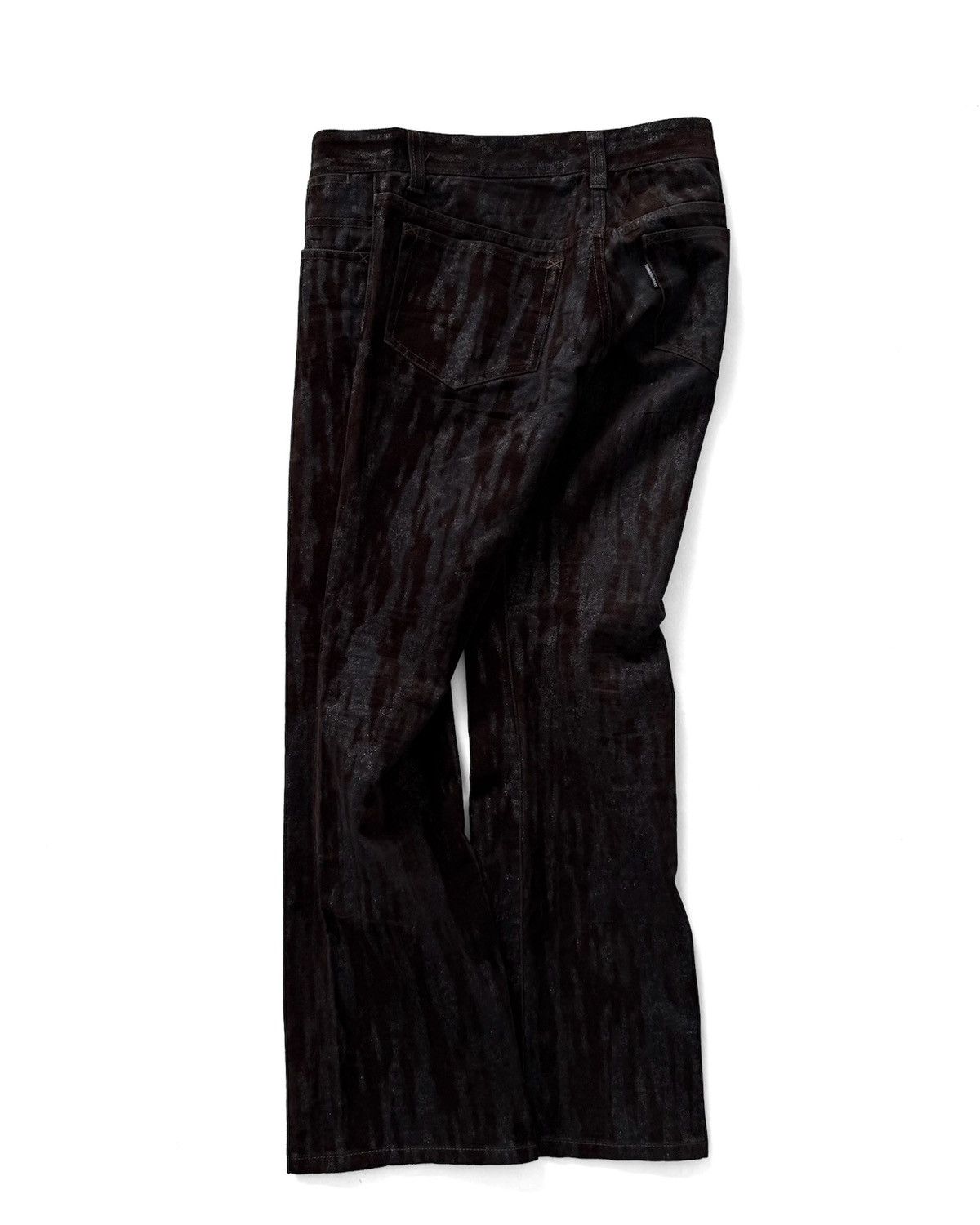 Tornado Mart TORNADO MART VELVET & GLITTER LOW-RISE JEANS Size US 31 - 3 Thumbnail