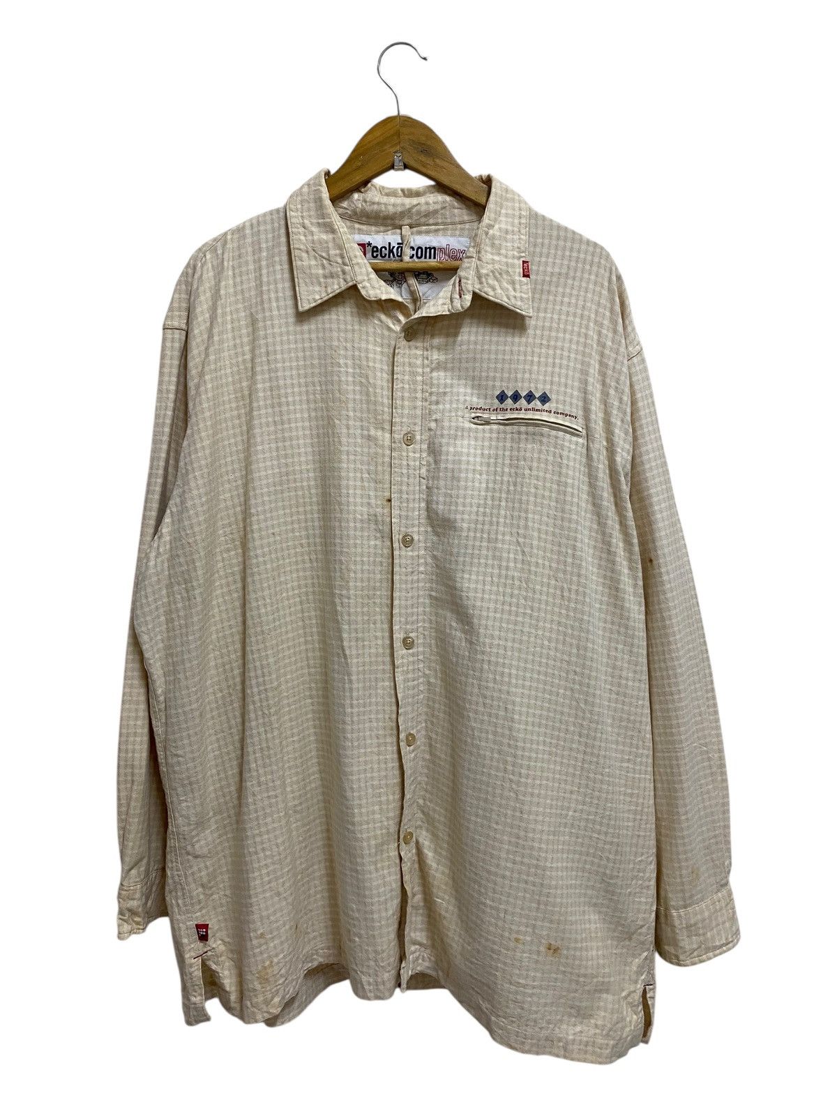 Ecko Unltd. Rare Ecko Shirt Button Up Size US XL / EU 56 / 4 - 1 Thumbnail
