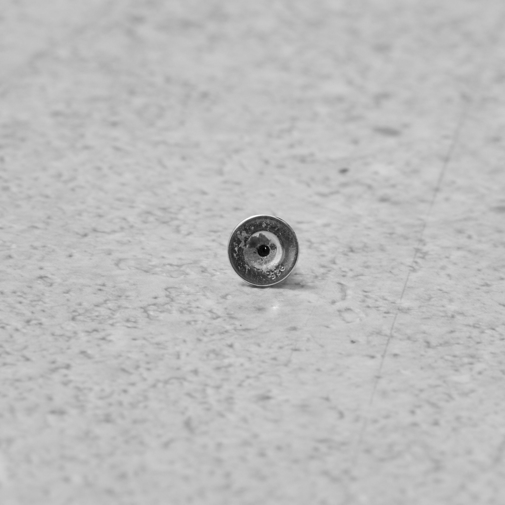 Chrome Hearts CHROME HEARTS HOOP PLUS PUNK TINY EARRING SILVER Size ONE SIZE - 7 Thumbnail