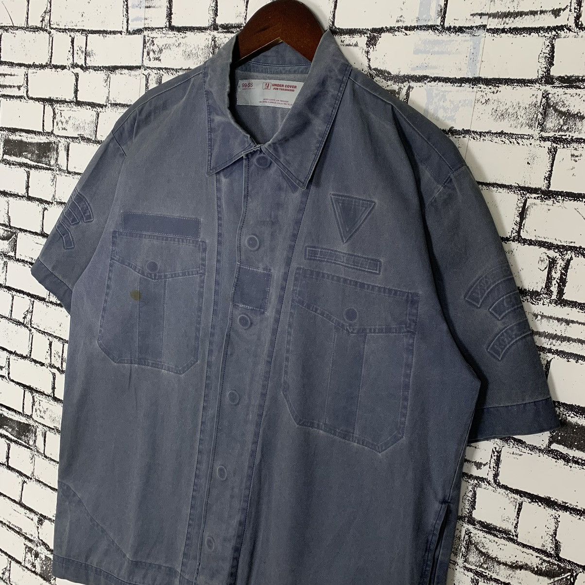 Jun Takahashi Undercover Jun Takahashi Button Up Shirt Short Sleeve Size US M / EU 48-50 / 2 - 4 Thumbnail