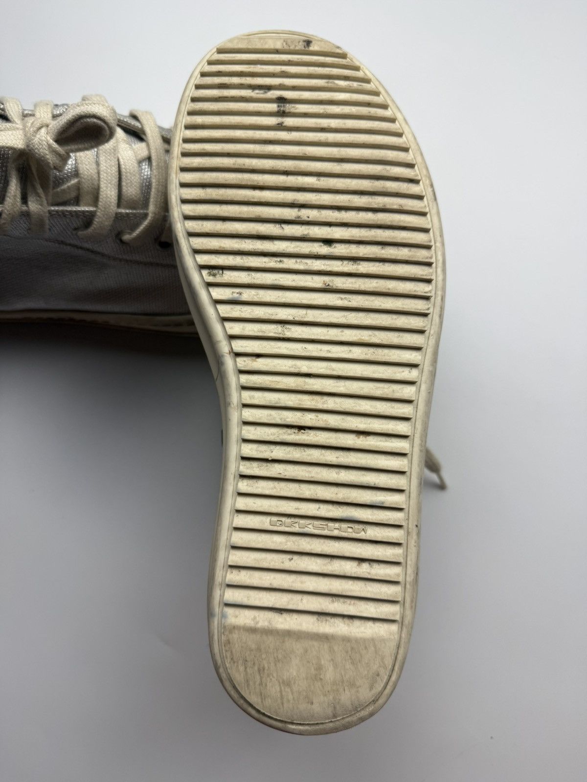 Rick Owens Rick Owens Drkshdw Silver Ramones Size US 9 / EU 42 - 10 Thumbnail