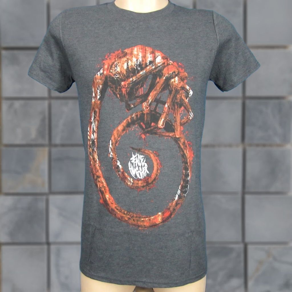 Vintage Fright Rags T-Shirt Shirt Mens Small Gray Alien Covenant Face Hugger 80s 90s Horror Sci Fi Size US S / EU 44-46 / 1 - 1 Thumbnail