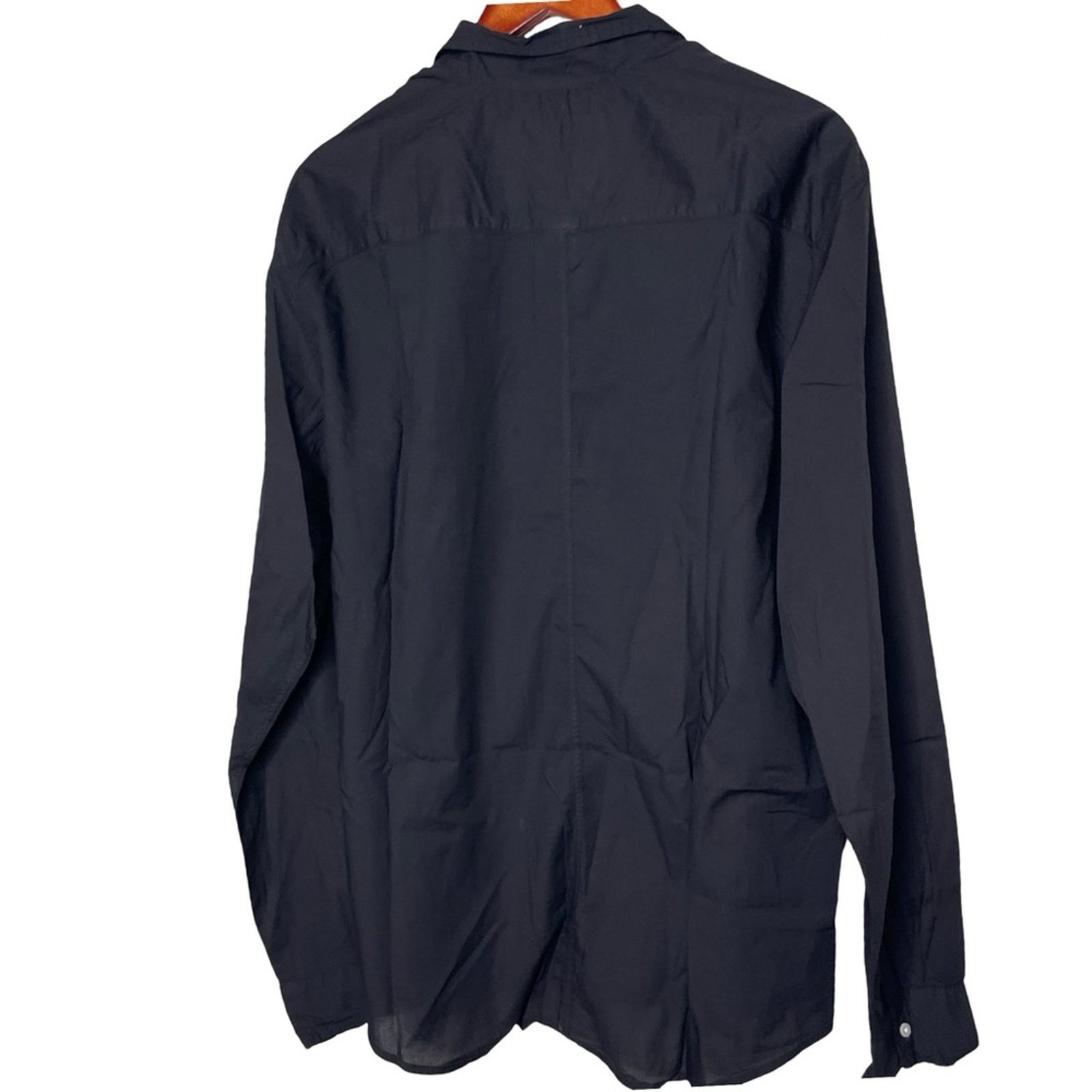 Frank & Eileen Frank & Eileen Button up LUKE Shirt Black Cotton lightweight Size US XL / EU 56 / 4 - 2 Thumbnail