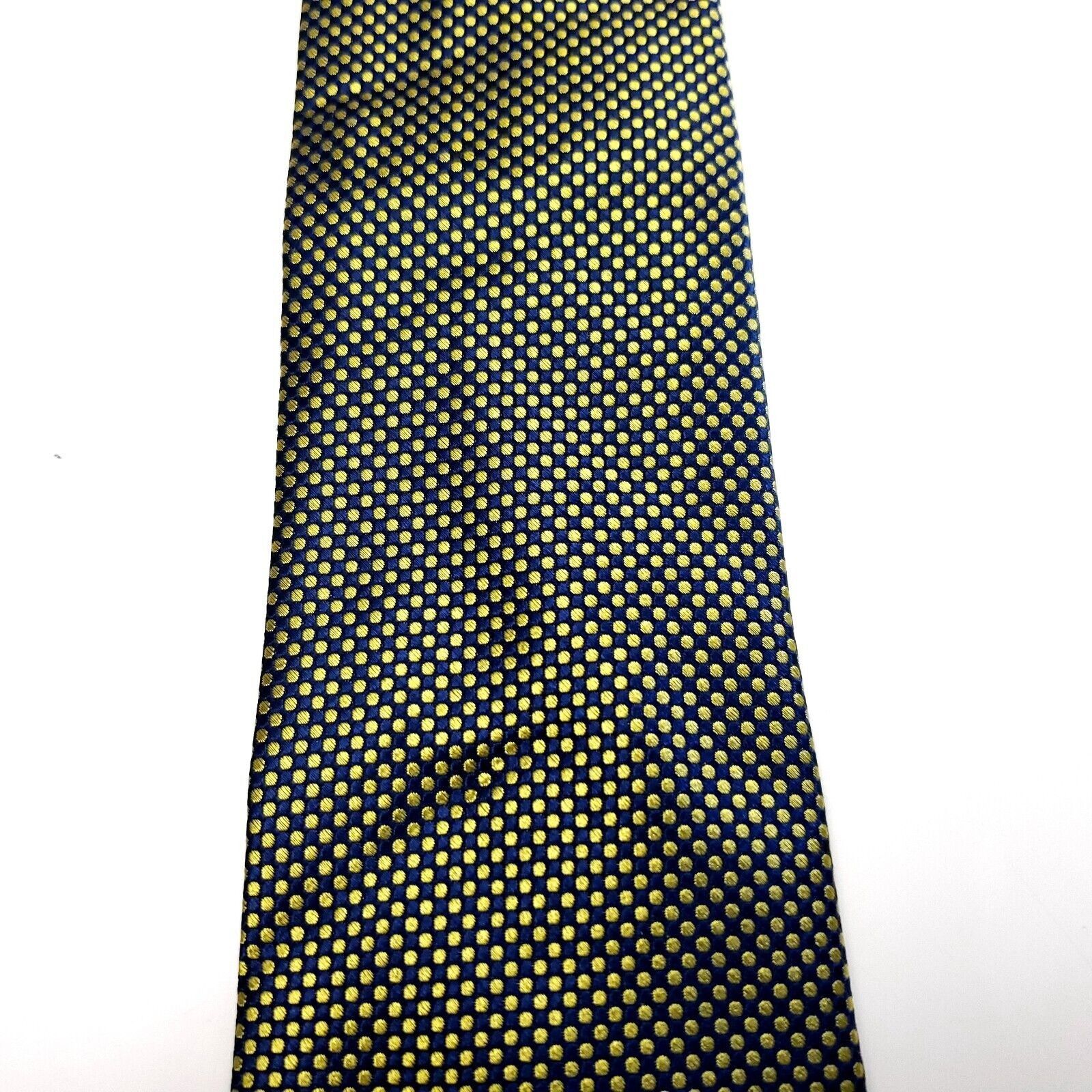 Nautica Nautica Green Silk Tie Woven Polka Dots Size ONE SIZE - 2 Thumbnail