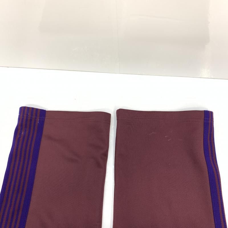 Needles Sweat Pants Zip Pocket Tape Logo Side Red Size US 27 - 8 Thumbnail