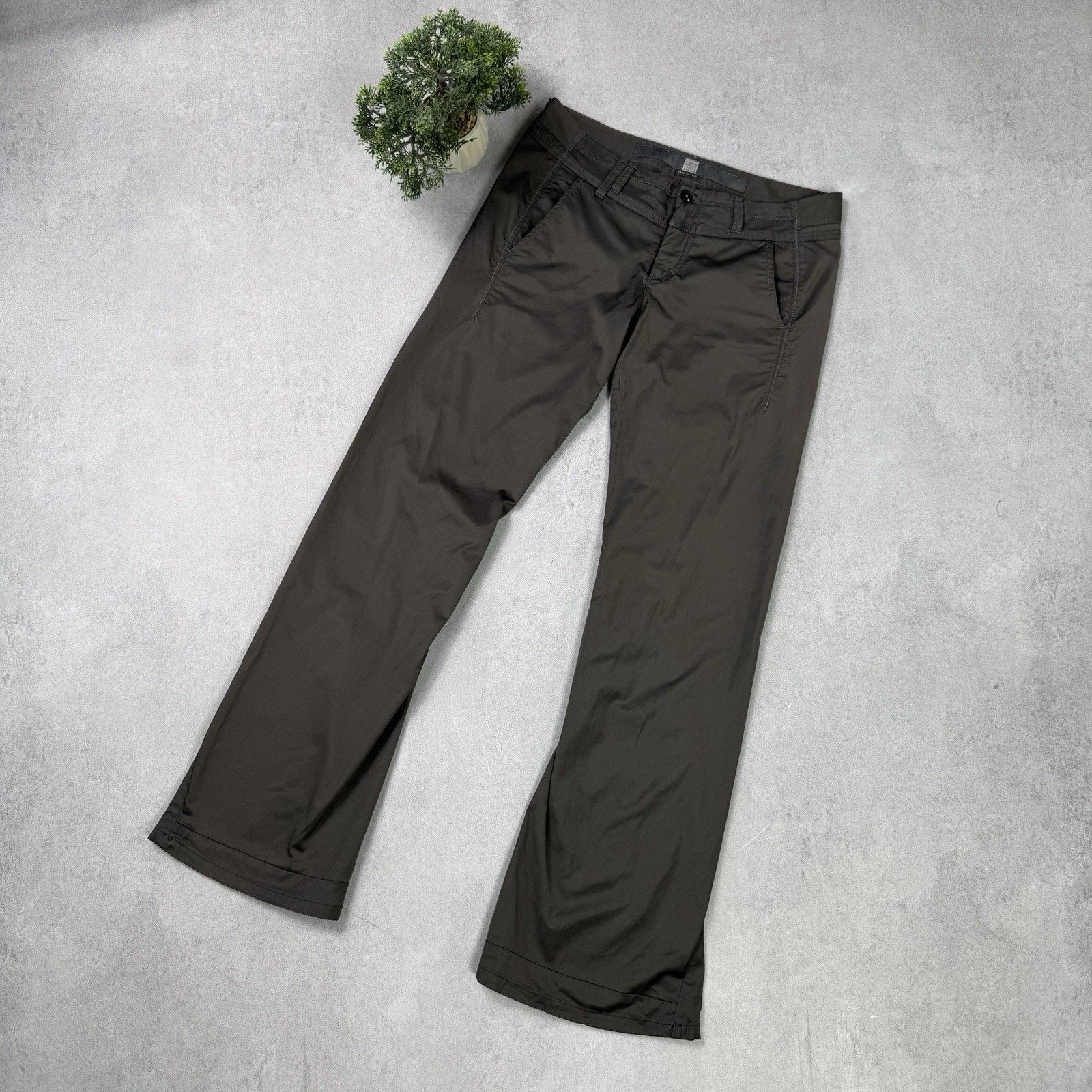 Marithe + Francois Girbaud Marithe Francois Girbaud Women Flared Pants Dize IT 44 Size 30" / US 8 / IT 44 - 1 Thumbnail
