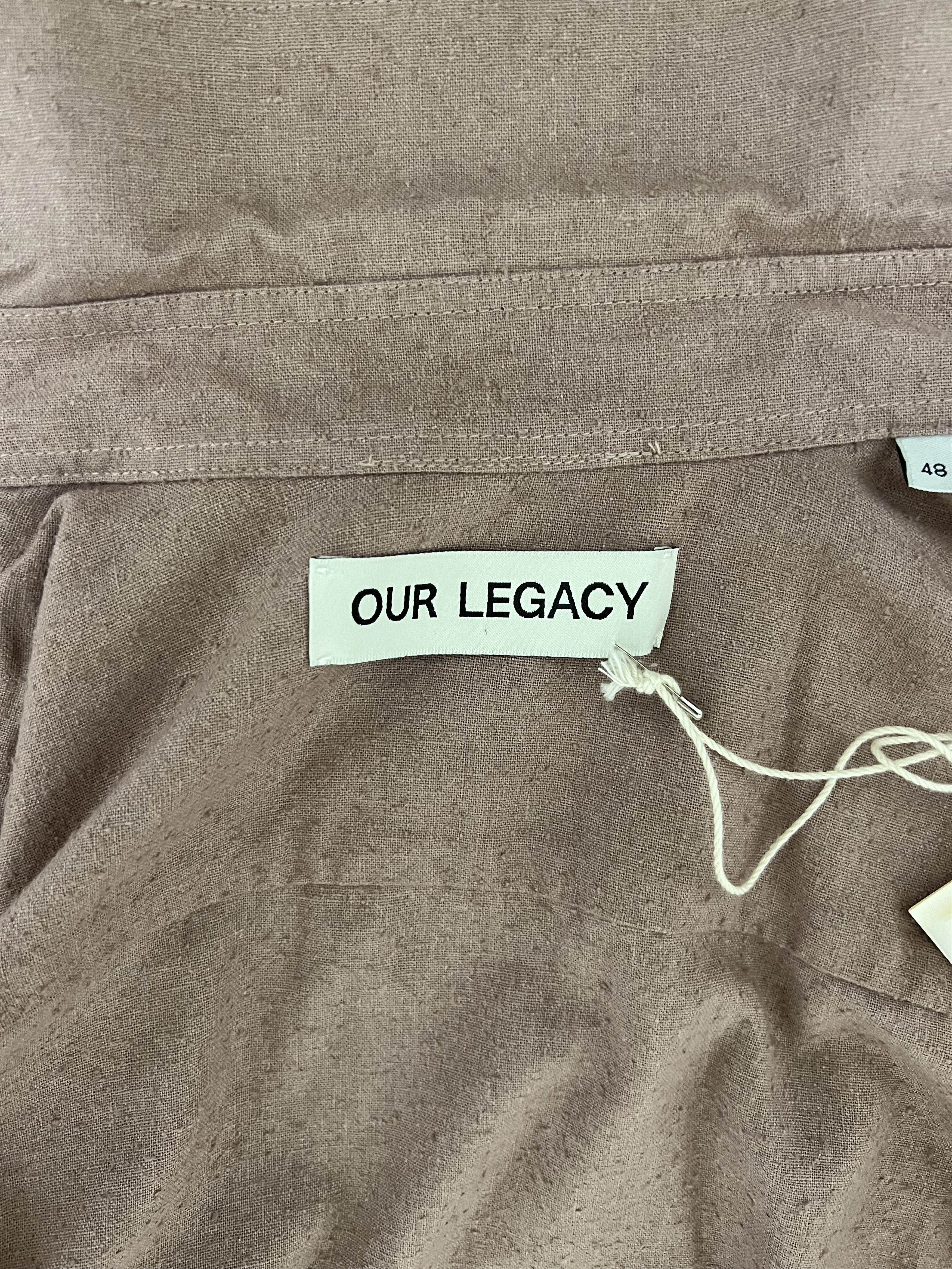 Our Legacy 💚 2023 Our Legacy Silk Classic Shirt Lust Pink Medium NEW Size US M / EU 48-50 / 2 - 7 Thumbnail