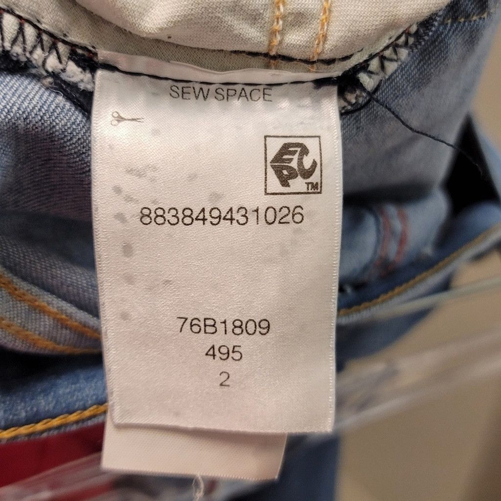 Tommy Hilfiger Tommy Hilfiger High Rise Straight Leg Skinny Jean Jegging Size 26" / US 2 / IT 38 - 8 Thumbnail