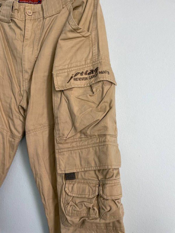 Vintage Vintage Baggy Oversized “JET LAG”Multi-Pocket Cargo Pants Size US 34 / EU 50 - 4 Thumbnail