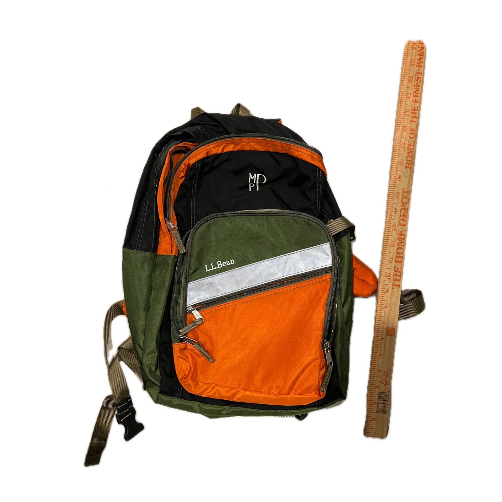 L.L. Bean LL Bean Green Orange Black 31L Backpack Size 30 - 1 Thumbnail