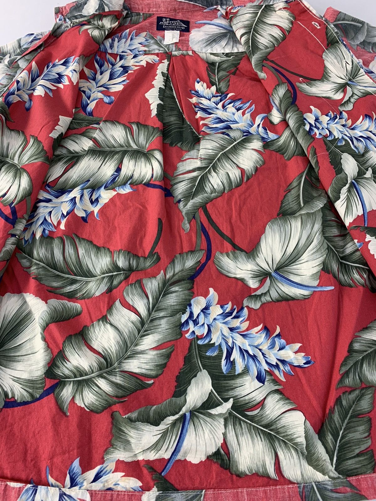 Diamond Head 80s 90s Diamond Head Hawaiian Shirt Floral Design Size US L / EU 52-54 / 3 - 7 Thumbnail