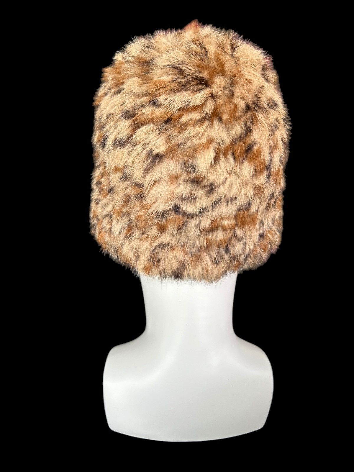 Japanese Brand × Kapital × Vintage Leopard Japanese Style fur Fake Hair Beanie Hats Rare🎌☠️ Size ONE SIZE - 3 Thumbnail