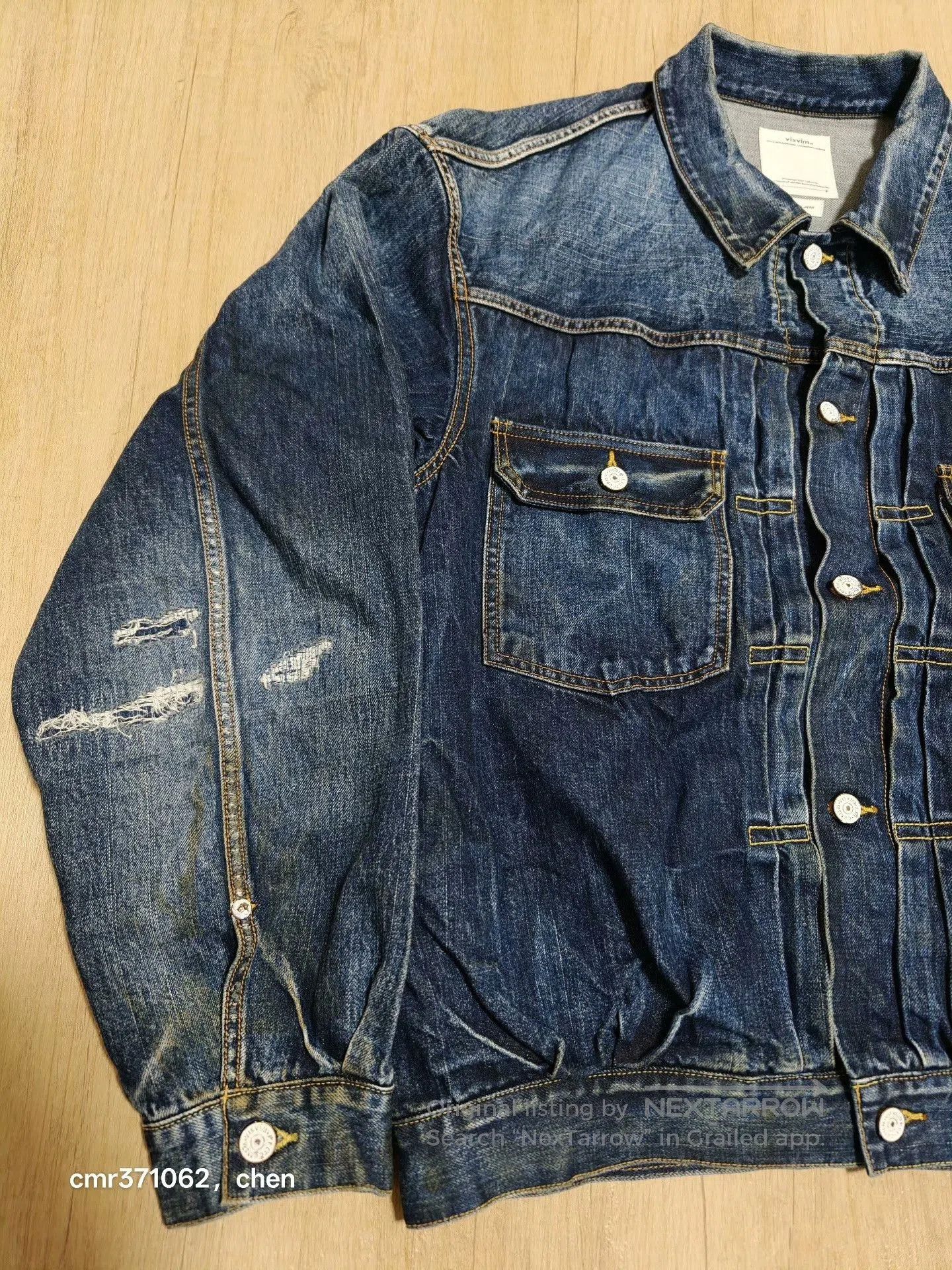 Visvim VISVIM 21SS 101XX JKT DRY DMGD-1006. Size US L / EU 52-54 / 3 - 3 Thumbnail