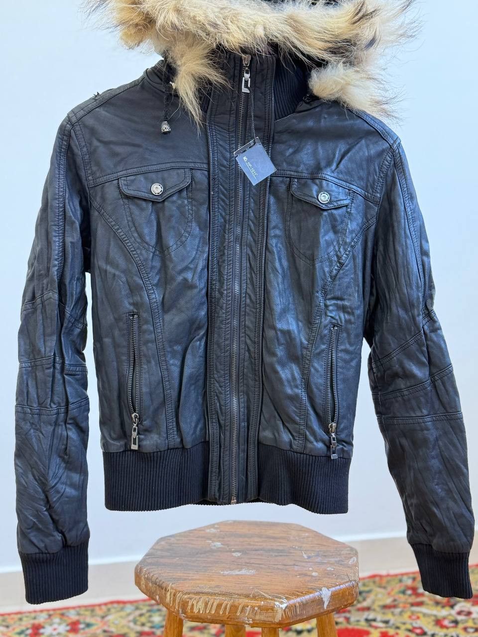 Japanese Brand Avant-Garde 90s Hysteric Glamour Style Fur Retro Jacket Size US S / EU 44-46 / 1 - 6 Thumbnail