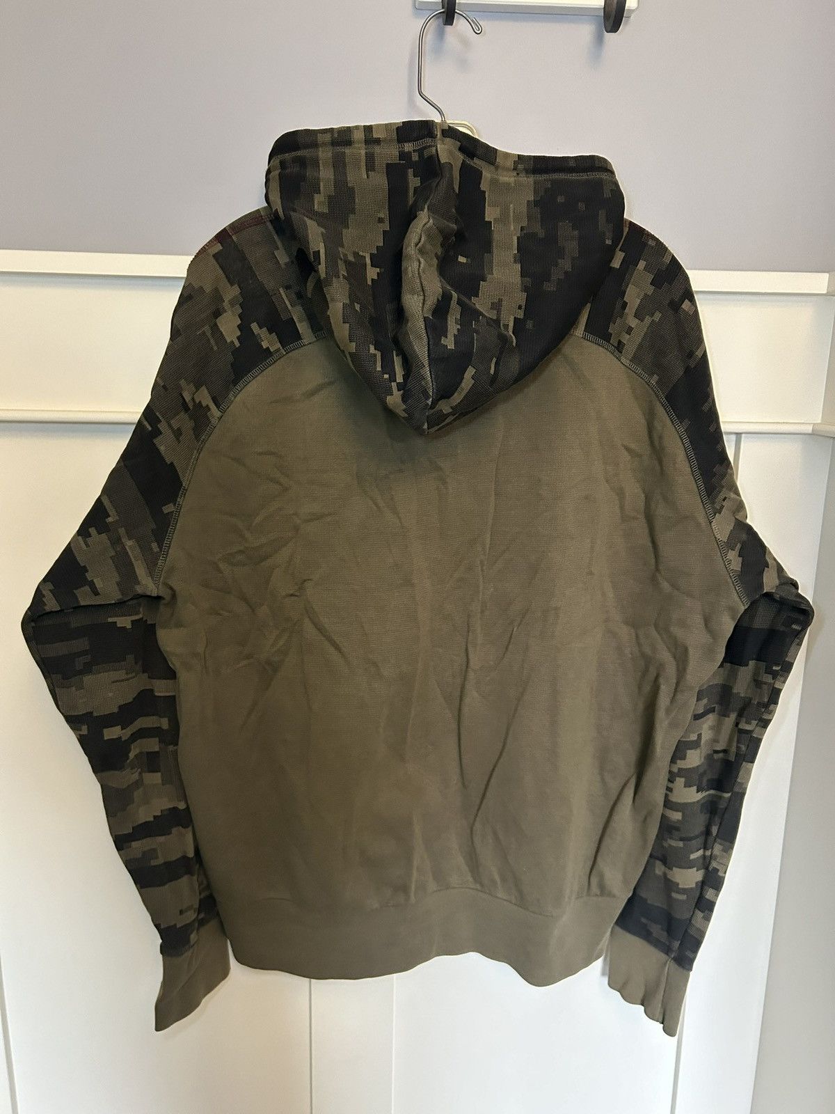 Diesel Vintage Diesel digital camo thermal zip-up hoodie Size US XL / EU 56 / 4 - 2 Thumbnail
