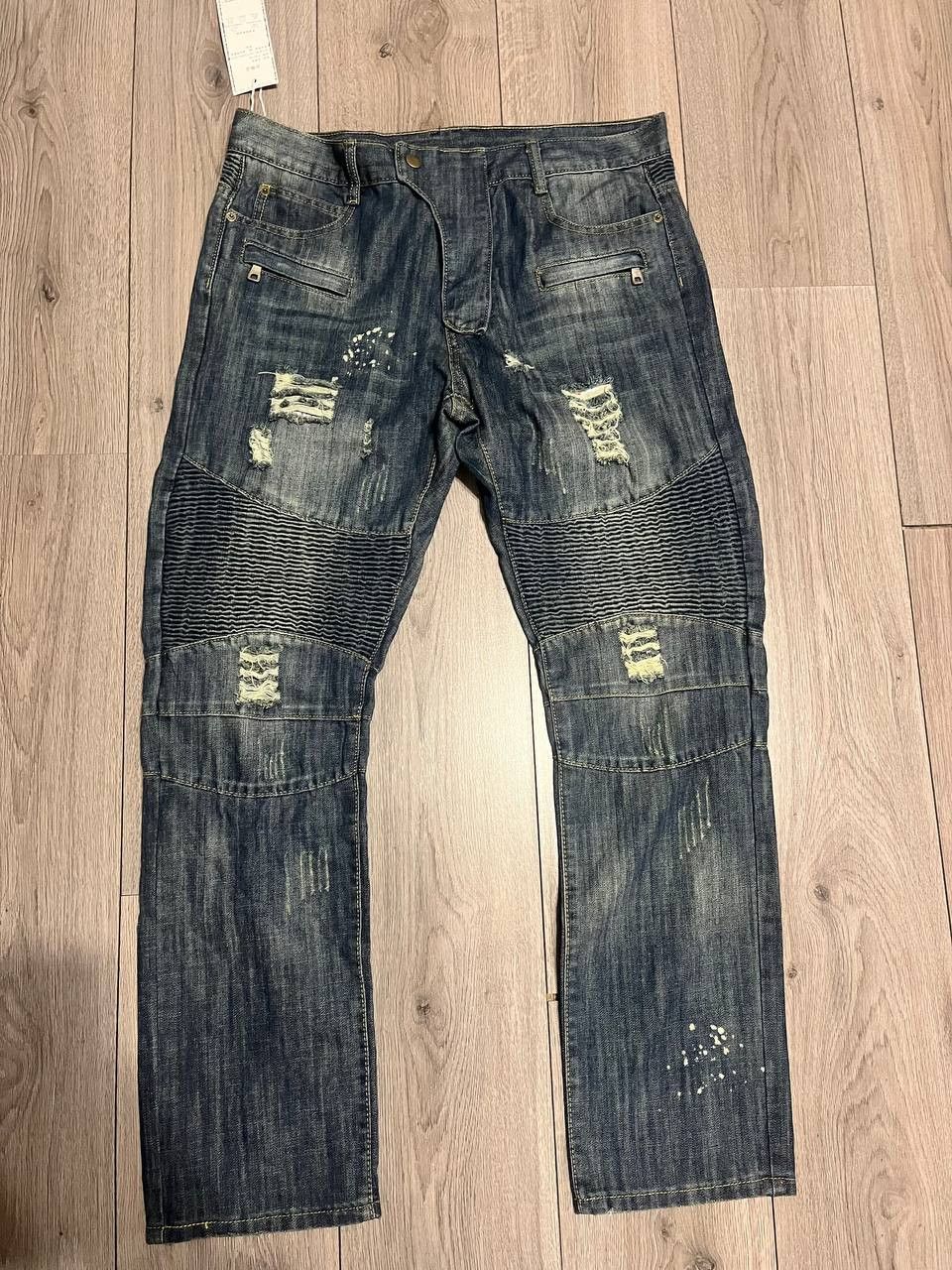 Other distressed biker pants men size 36 Size US 36 / EU 52 - 1 Thumbnail