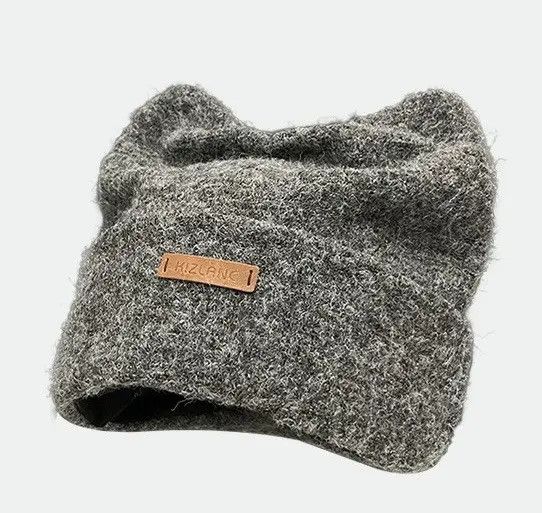 Japanese Brand Kirari x Kumi Retro y2k unisex 2 way cat ear beanie hat Size ONE SIZE - 6 Thumbnail