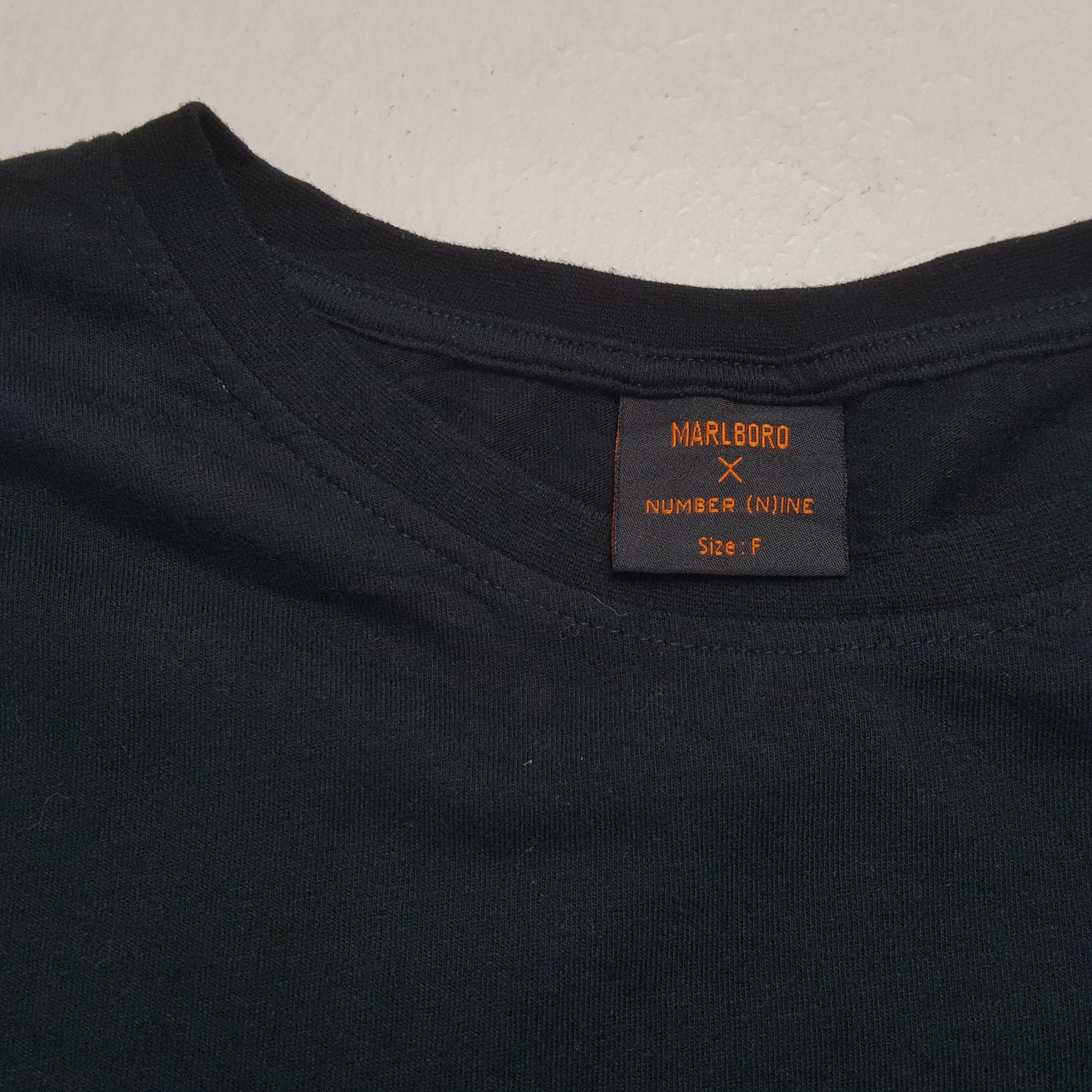 Marlboro × Number (N)ine × Vintage MARLBORO x NUMBER (N)INE Japanese Brand Custom Art Tshirt Size US L / EU 52-54 / 3 - 7 Thumbnail