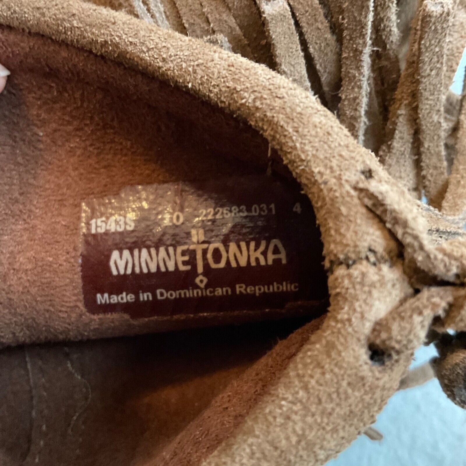 Minnetonka Minnetonka brown suede leather Double Fringe boots SZ10 Size US 10 / IT 40 - 6 Thumbnail