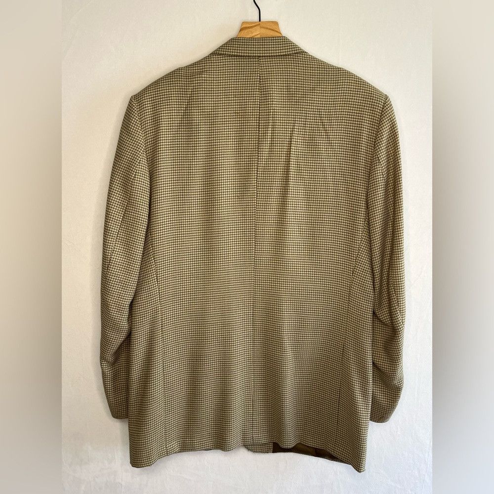 Burberry Vintage Burberrys for Saks Fifth Avenue Wool Blazer Jacket Size 40R - 6 Thumbnail