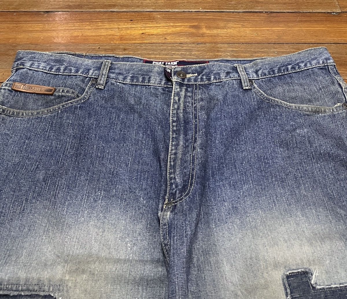 Phat Farm × Vintage Very Rare Vintage Phat Farm Oversized Baggy Jeans 2000s Size US 40 / EU 56 - 3 Thumbnail