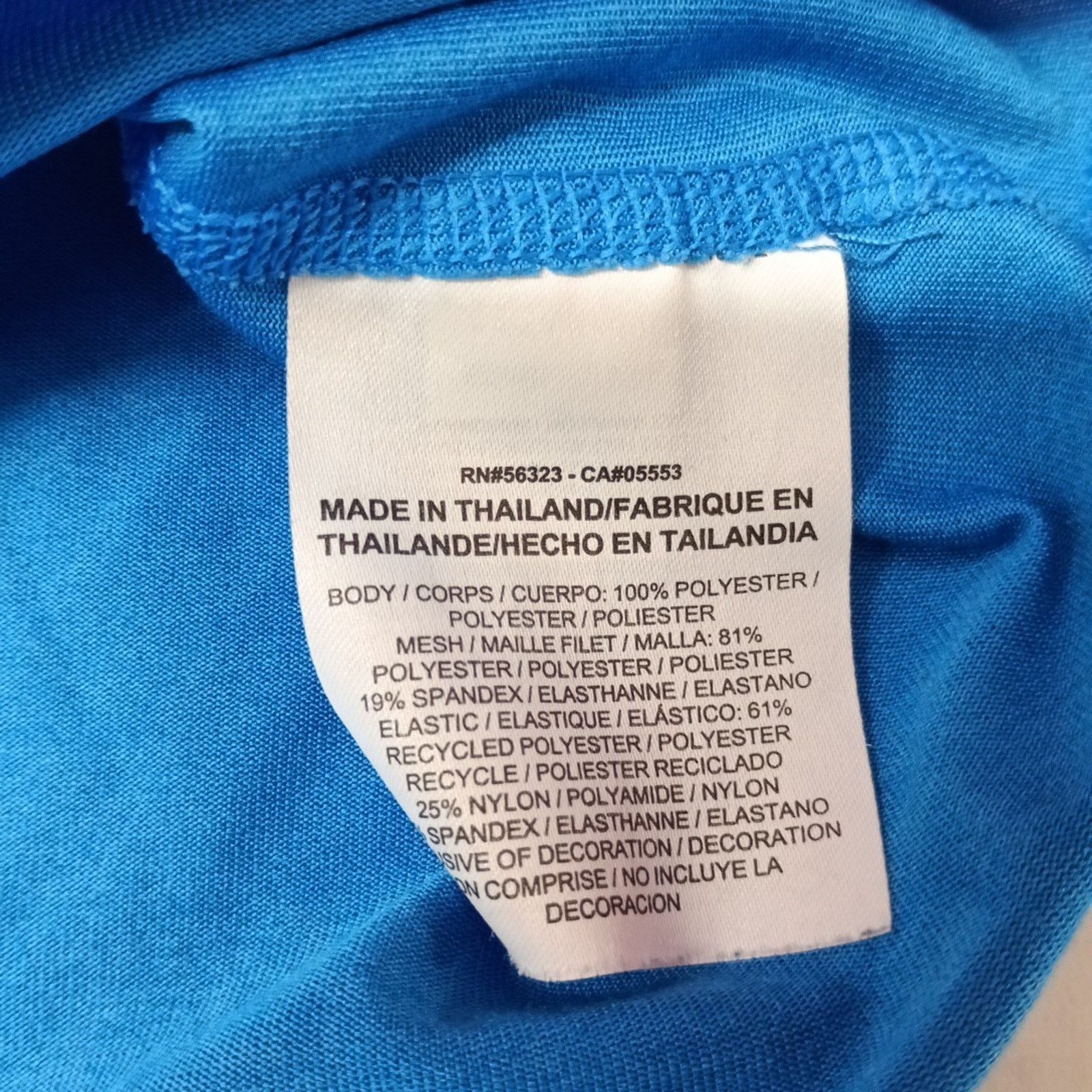 Nike Nike Dri-Fit Just Do It Blue Racer Back Women’s Tank Top M Size M / US 6-8 / IT 42-44 - 5 Thumbnail