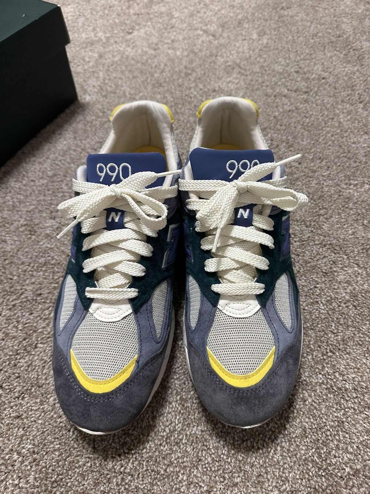 Aime Leon Dore × New Balance ALD New Balance 990v2 Size US 9 / EU 42 - 2 Thumbnail