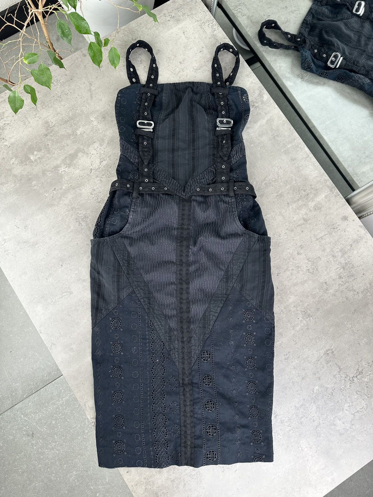 Versus Versus Mini Dress With Straps Size XS / US 0-2 / IT 36-38 - 1 Thumbnail
