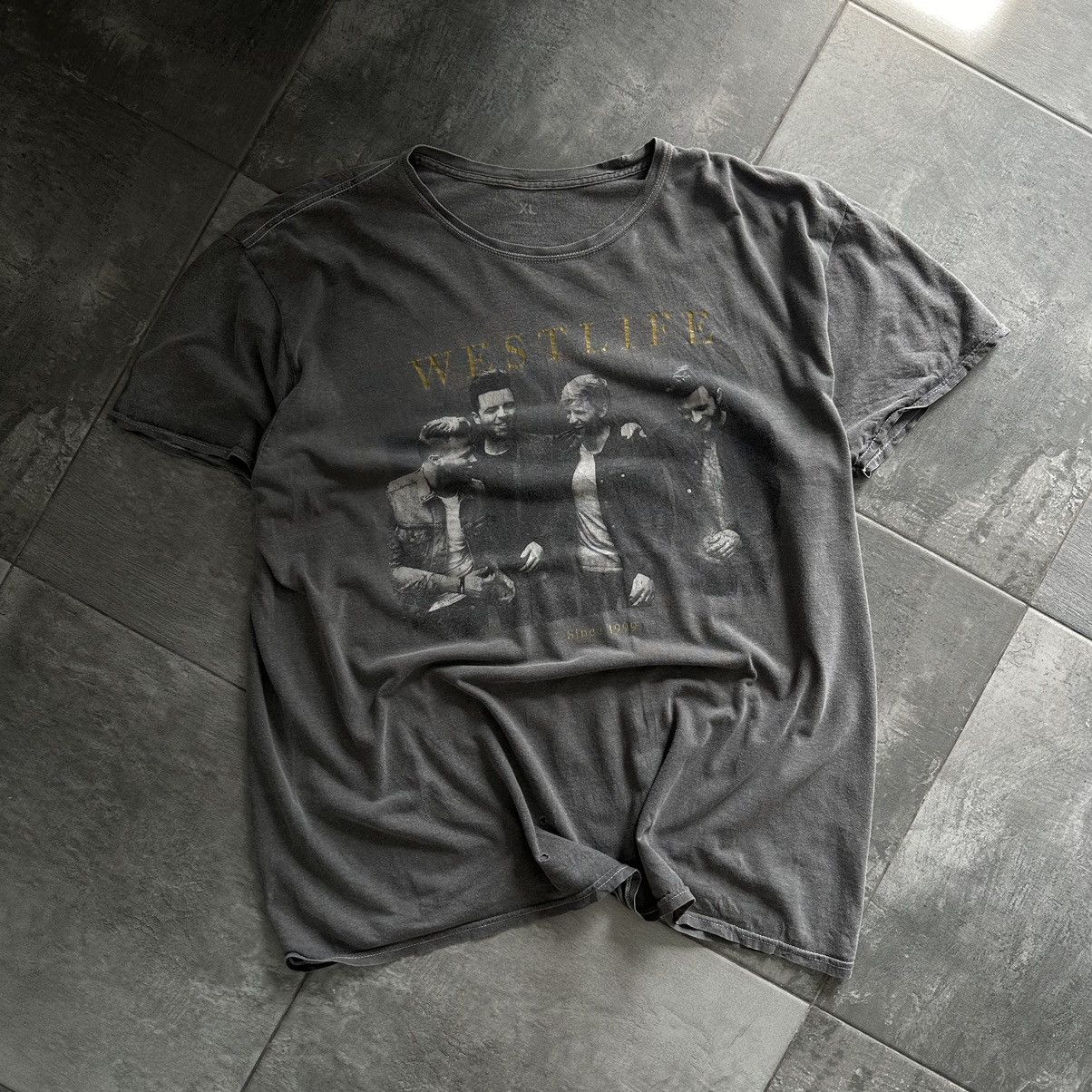 Band Tees × Vintage Vintage Westlife T-shirts Band Tee Rock Y2K Big logo 00s Size US XL / EU 56 / 4 - 3 Thumbnail