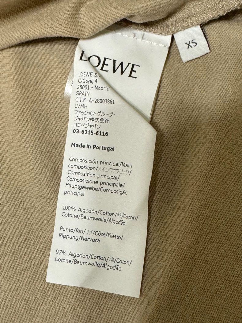Loewe LOEWE Kasik short-sleeved T-shirt Size XS / US 0-2 / IT 36-38 - 4 Thumbnail