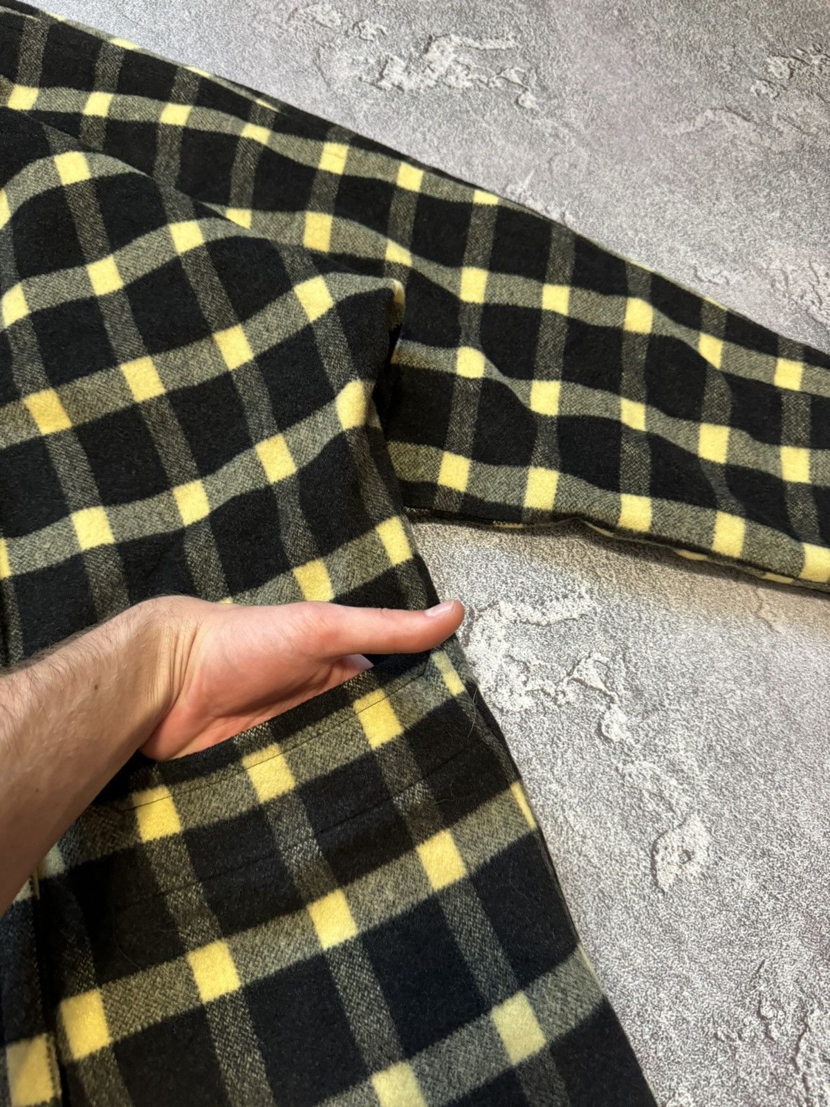 Escada × Vintage Escada by Margaretha ley vintage flannel coat long jacket Size M / US 6-8 / IT 42-44 - 14 Thumbnail