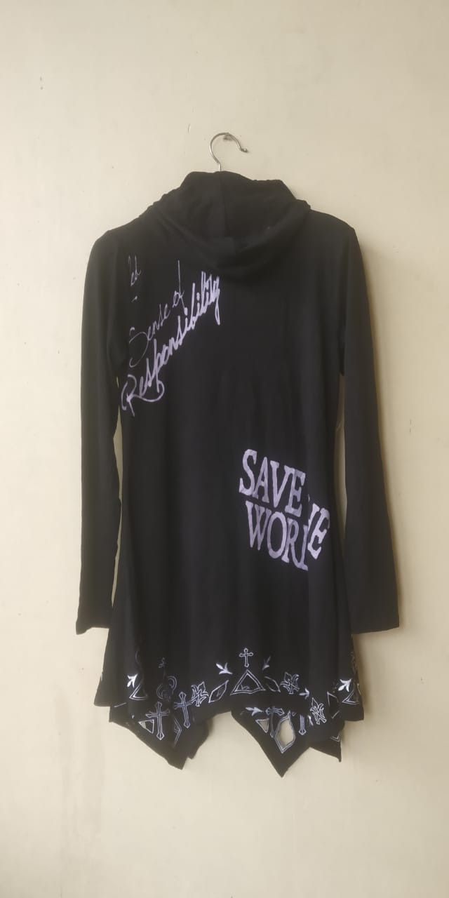 Japanese Brand Ghost of harlem hoodi longsleeve Size M / US 6-8 / IT 42-44 - 7 Thumbnail